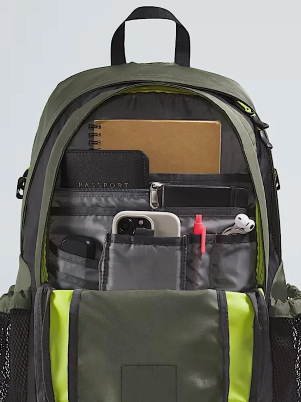 The North Face Hot Shot Unisex Travel Backpack Taupe Green 30L Special Edition